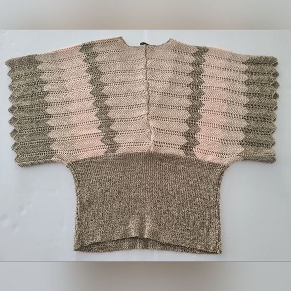 American Rag Cie Womens knit top pink and gold Size XL - Picture 7 of 8